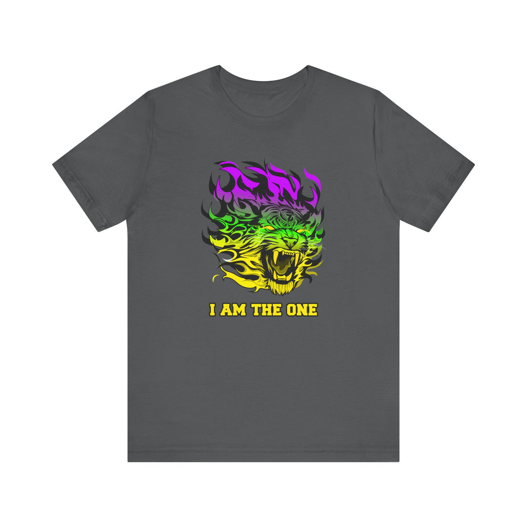 TIGER FLAME YELLOW GREEN PURPLE FADE/I AM THE ONE