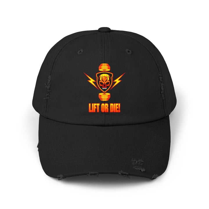 CG SKULL BELL SGL ORANGE GOLD /LIFT OR DIE CAP