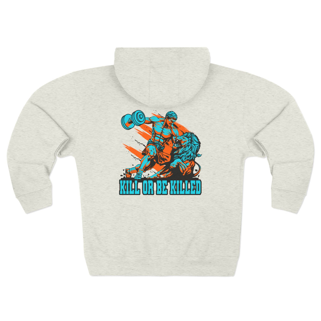 CG COLISEUM MAC VS LION MIAMI COLORS /KILL OR BE KILLED ZIP UP