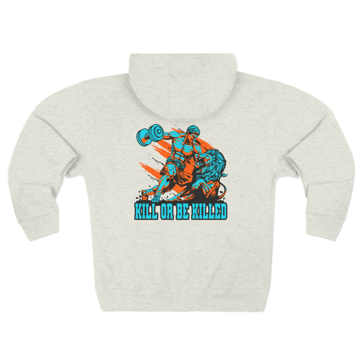 CG COLISEUM MAC VS LION MIAMI COLORS /KILL OR BE KILLED ZIP UP