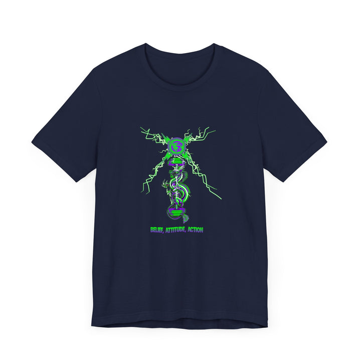 BARBELL DRAGON PURPLE GREEN