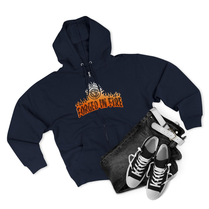 CG GRIP MASTER MAC ORANGE WHITE FADE/LIFT OR DIE ZIP UP
