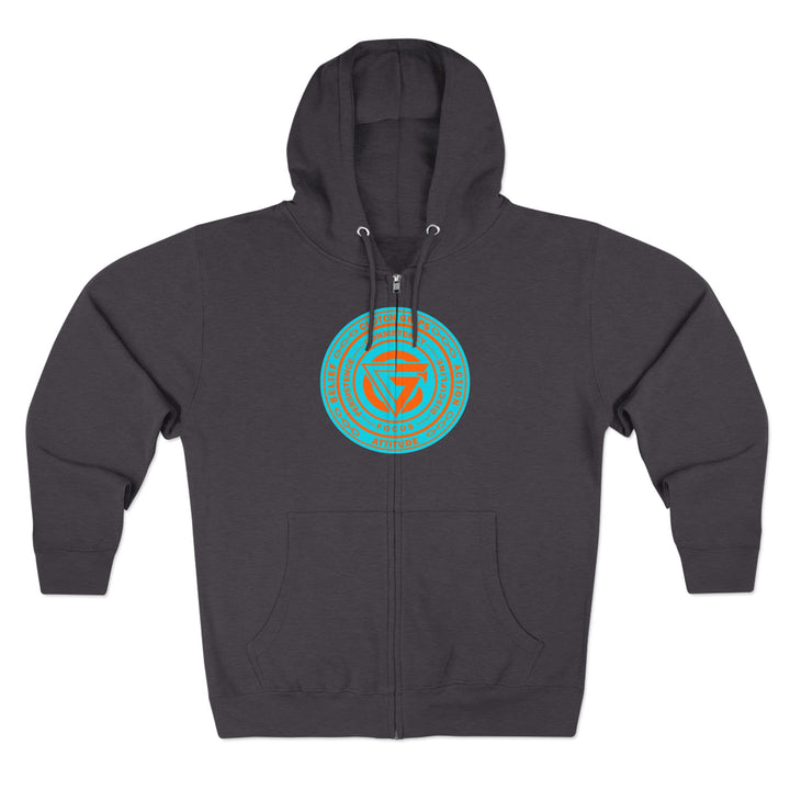 CG ROGUE SAMURAI KILLER  MIAMI COLORS/VICTORY OR DEATH ZIP UP