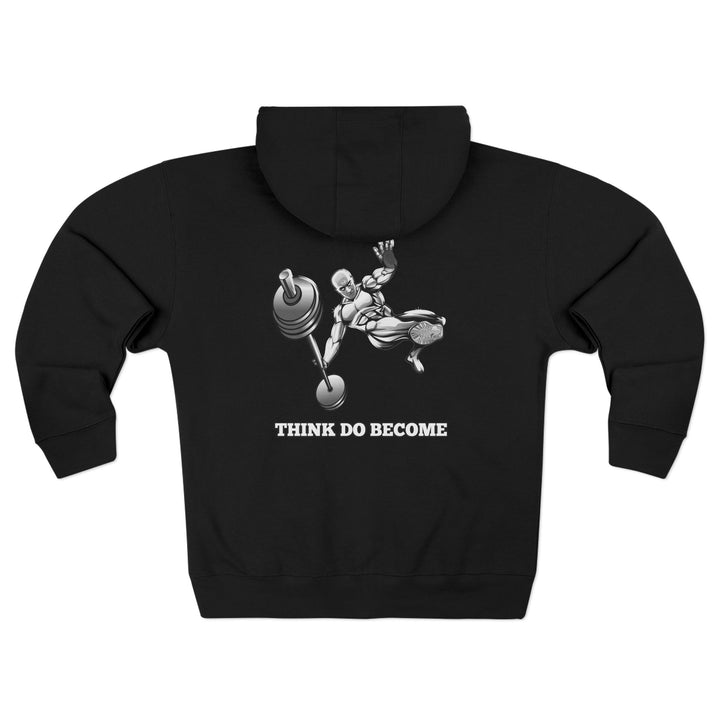 CG MAC JUMP WHITE /THINK DO BECOME ZIP UP