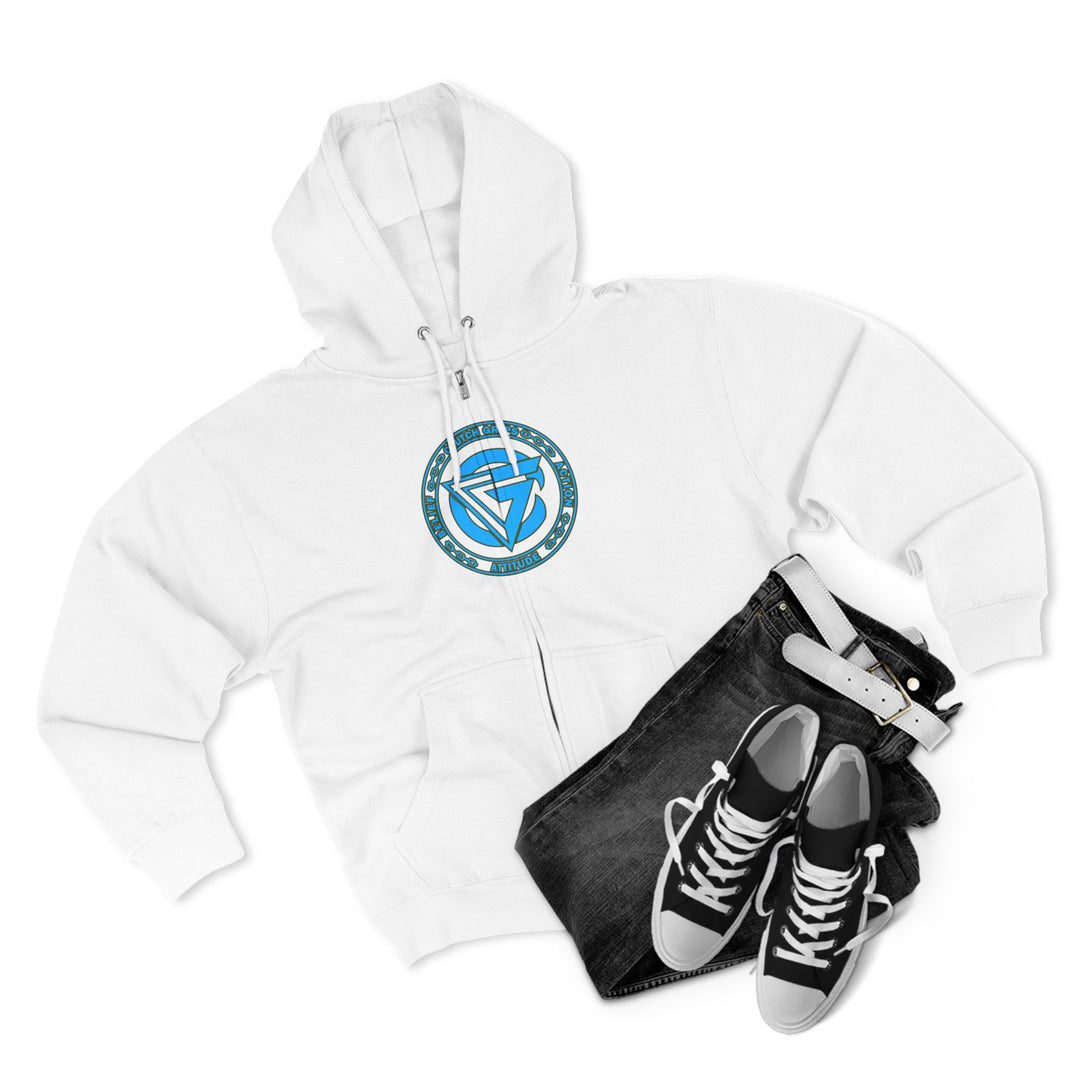 MAC VS SNAKE BLUE/READY FOR WAR ZIP UP