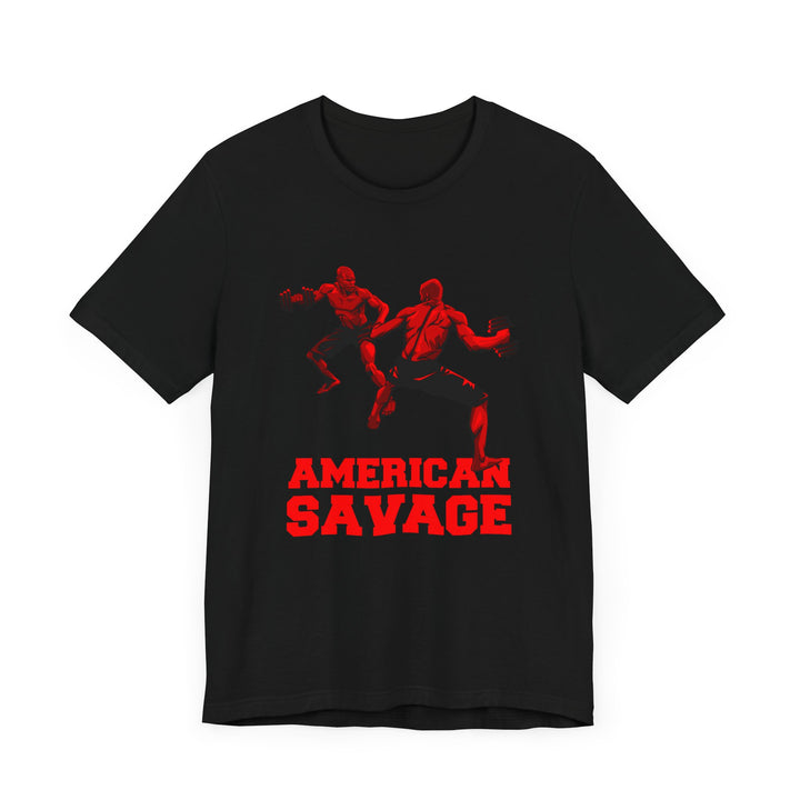 CG RED MAN VS MAN /AMERICAN SAVAGE