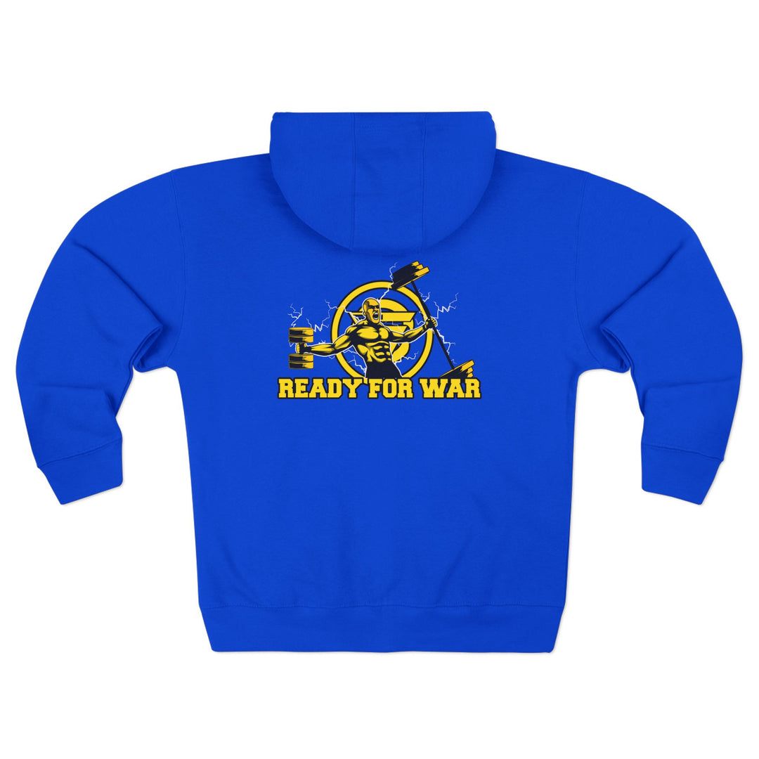SPARTAN LIFT YELLOW BLACK/READY FOR WAR ZIP UP