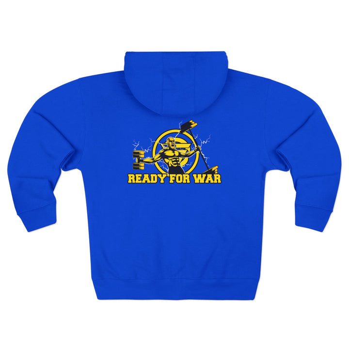 SPARTAN LIFT YELLOW BLACK/READY FOR WAR ZIP UP