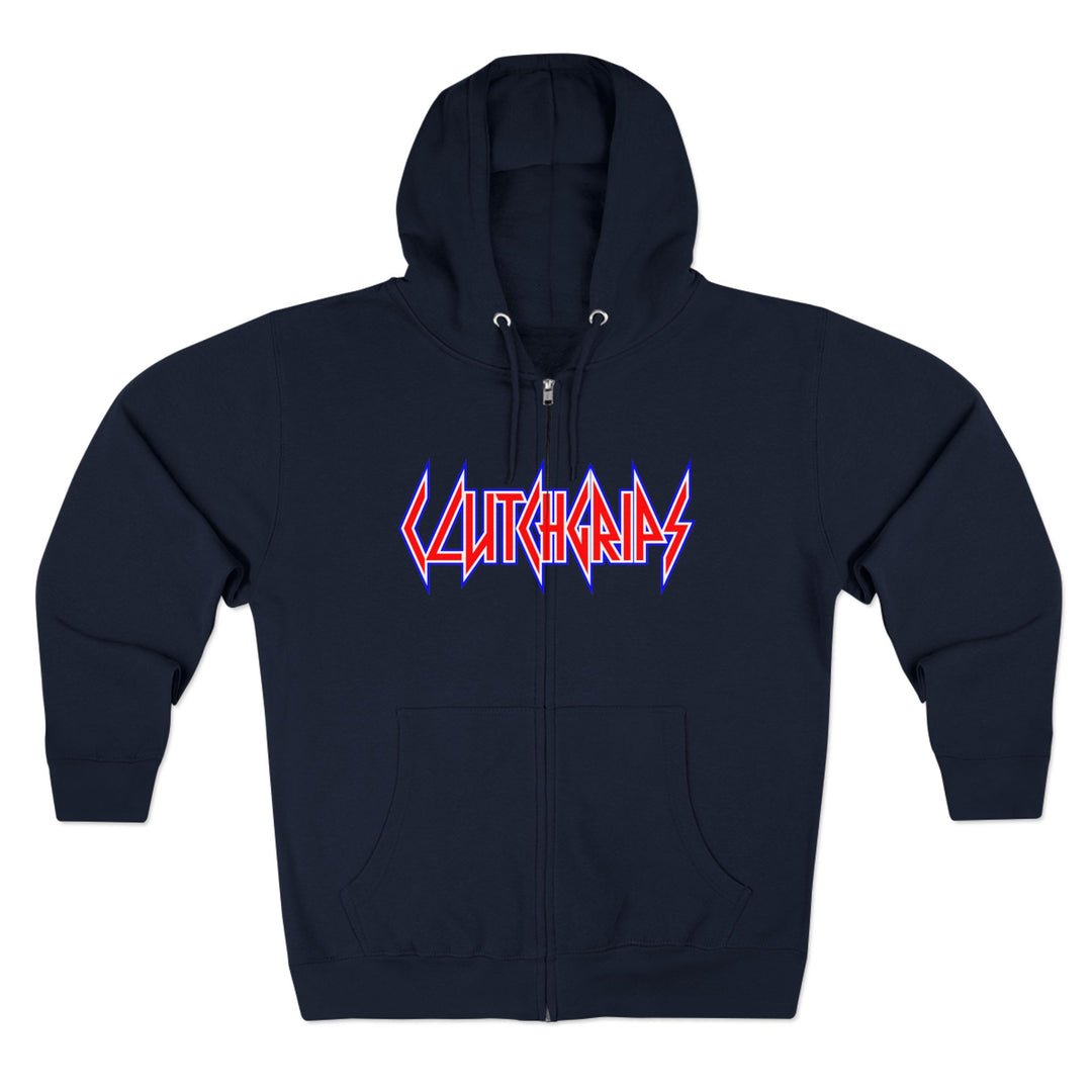 CG MAC SAMURAI BLADE RED WHITE BLUE/FORGED IN FIRE ZIP UP