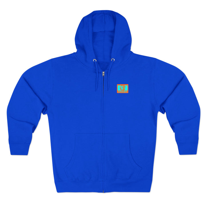 CG DYNAMITE TIGER MIAMI COLORS ZIP UP