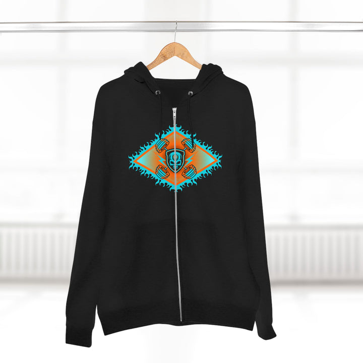 SAMURAI MASTER TRAINER MIAMI COLORS /DONT BE A BITCH  ZIP UP
