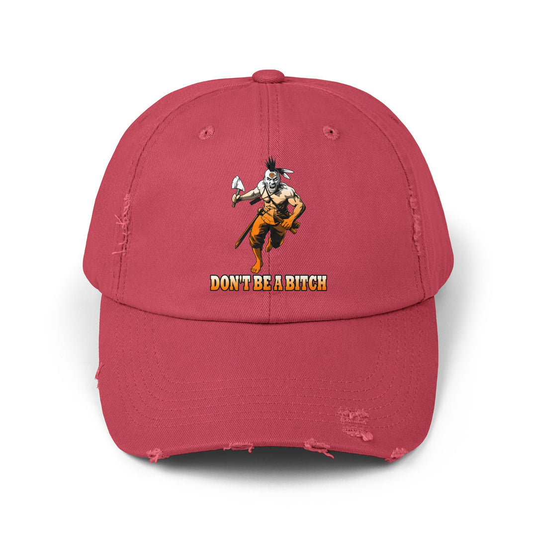 MAC BRAVE ORANGE WHITE FADE /DONT BE A BITCH CAP