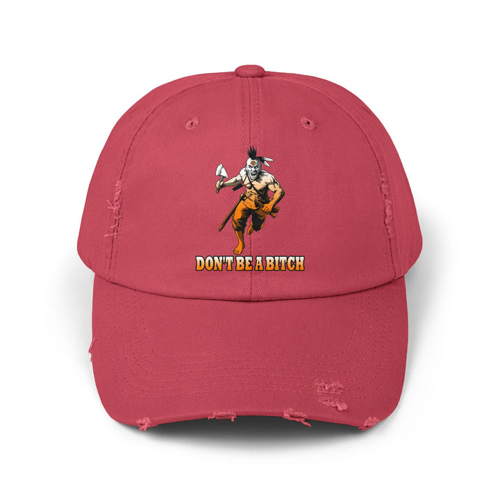 MAC BRAVE ORANGE WHITE FADE /DONT BE A BITCH CAP