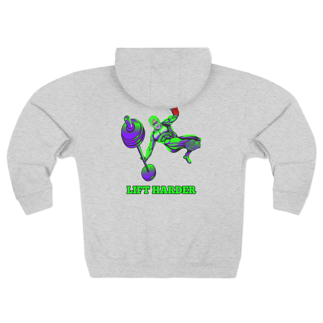 CG MAC JUMP PURPLE GREEN/LIFT HARDER ZIP UP