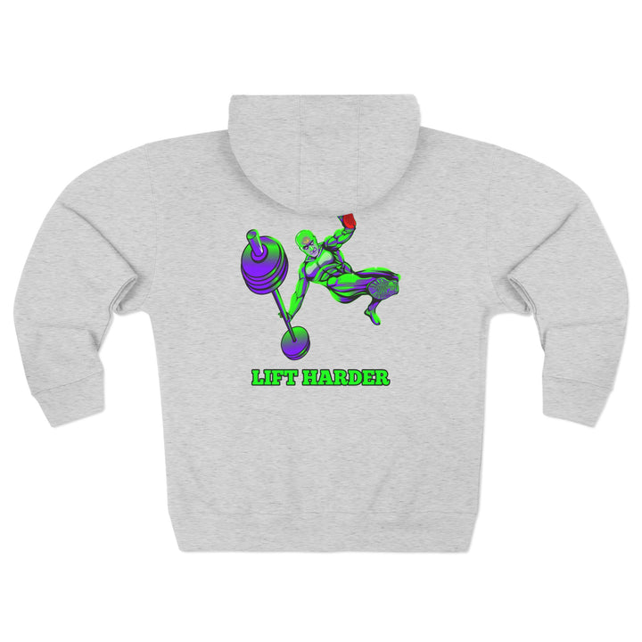 CG MAC JUMP PURPLE GREEN/LIFT HARDER ZIP UP