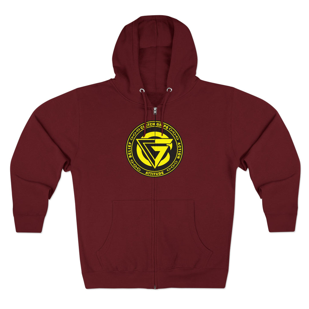 CG EZ RIDER YELLOW BLACK /AMERICAN SAVAGE ZIP UP