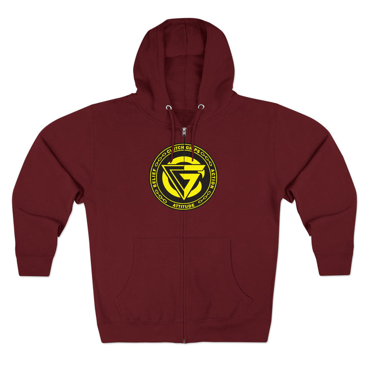 CG EZ RIDER YELLOW BLACK /AMERICAN SAVAGE ZIP UP