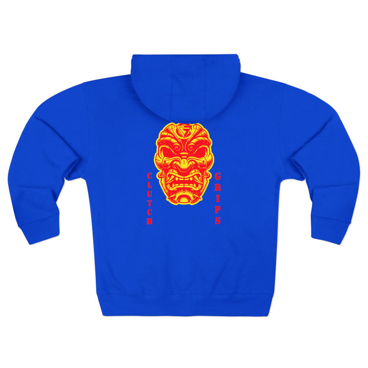 CG SAMURAI MASK RED GOLD /FORGED IN FIRE ZIP UP