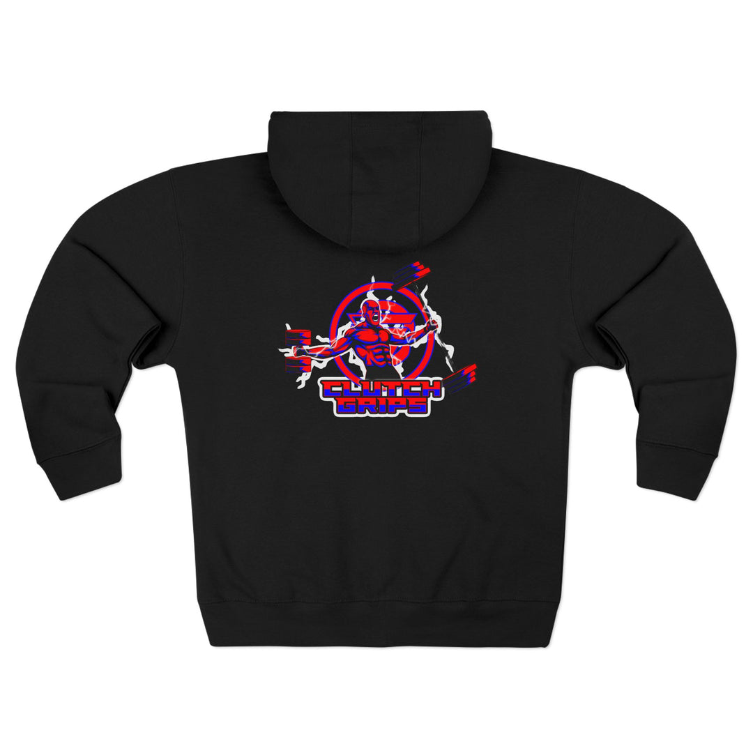 CG SPARTAN LIFT RED BLUE/CLUTCH GRIPS ZIP UP