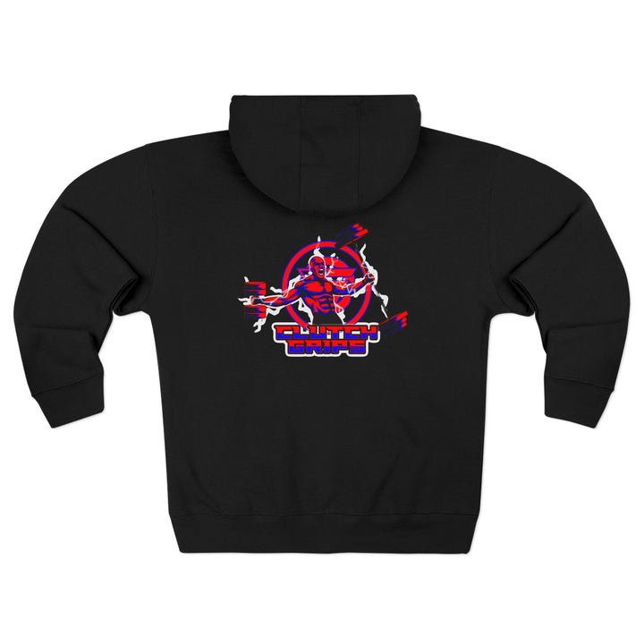 CG SPARTAN LIFT RED BLUE/CLUTCH GRIPS ZIP UP