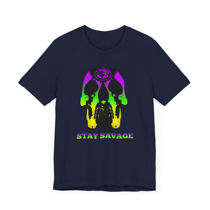 SKULLATOR YELLOW GREEN PURPLE /STAY SAVAGE