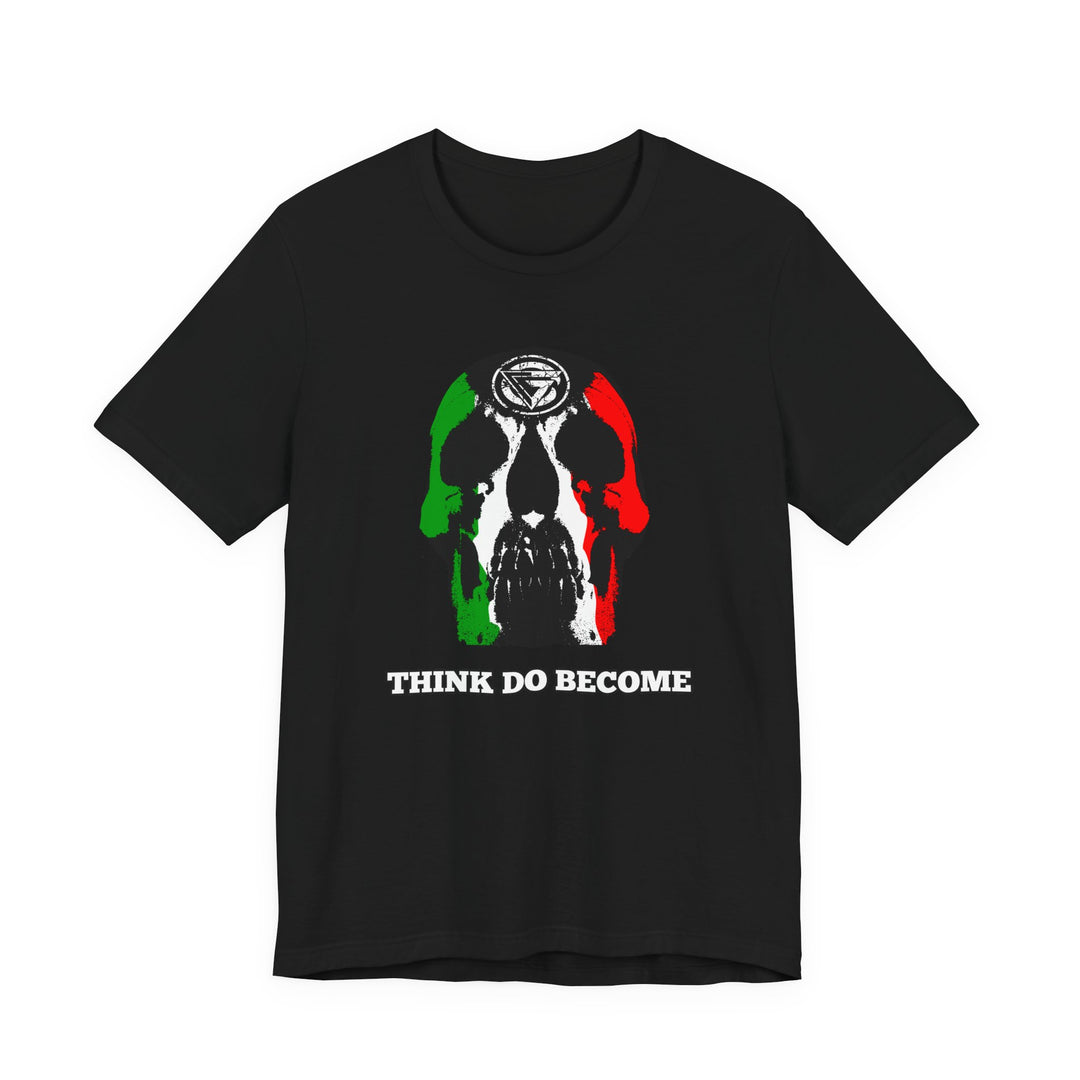 SKULLATOR RED WHITE GREEN  /THINK DO BECOME