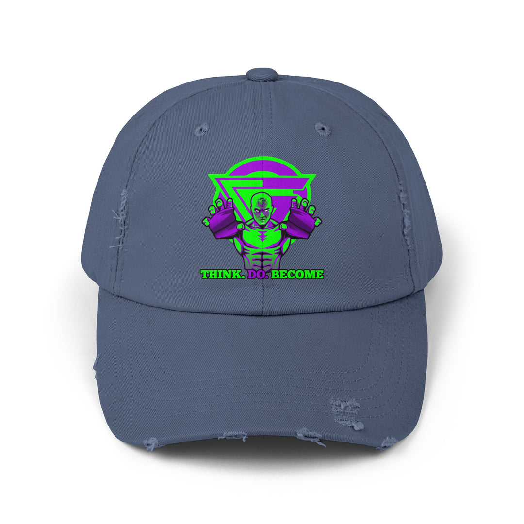 CG MONK MASTER PURPLE GREEN/THINK DO BECOME CAP