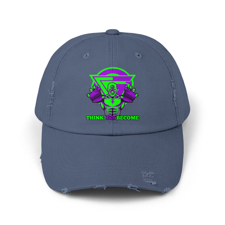 CG MONK MASTER PURPLE GREEN/THINK DO BECOME CAP