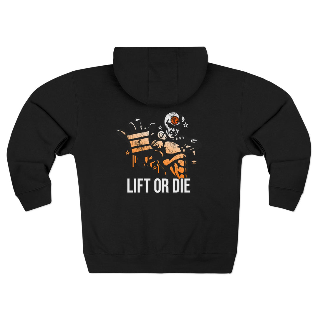 CG GRIP MASTER MAC ORANGE WHITE FADE/LIFT OR DIE ZIP UP