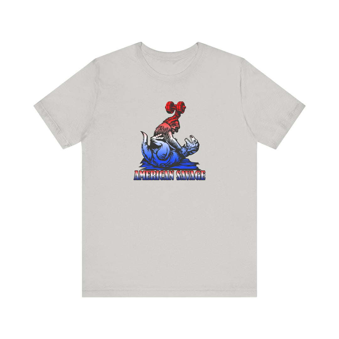 CG APE VS ZILLA RED WHITE BLUE /AMERICAN SAVAGE