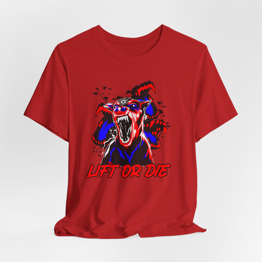 CG MAD DOG RED BLUE WHITE /LIFT OR DIE