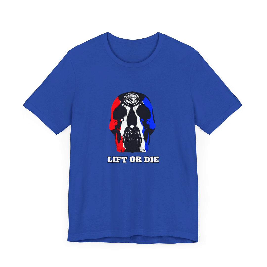 SKULLATOR RED WHITE BLUE /LIFT OR DIE