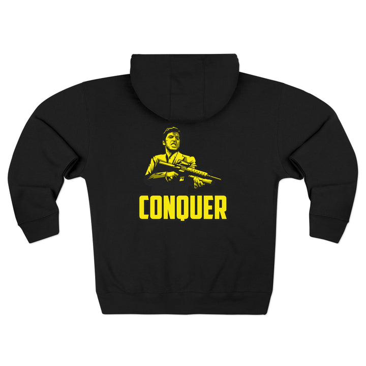 CG FINAL BOSS YELLOW/CONQUER HOODIES