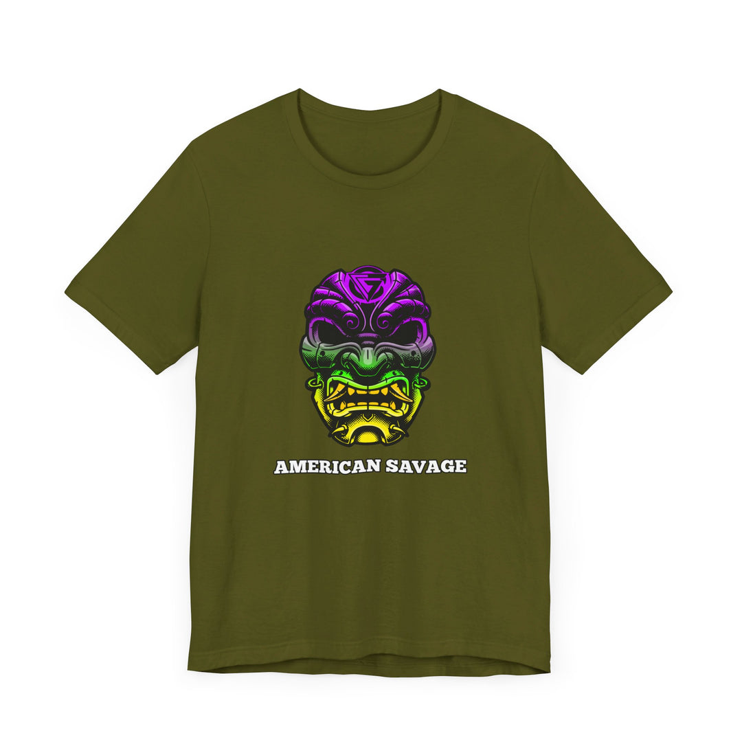 SAMURAI MAC YELLOW GREEN PURPLE/AMERICAN SAVAGE