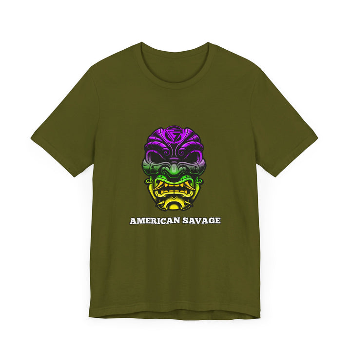 SAMURAI MAC YELLOW GREEN PURPLE/AMERICAN SAVAGE
