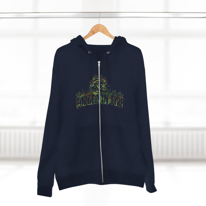CG SGL SKULL DRAGON TIGER BELL FOREST CAMO/STAY SAVAGE ZIP UP
