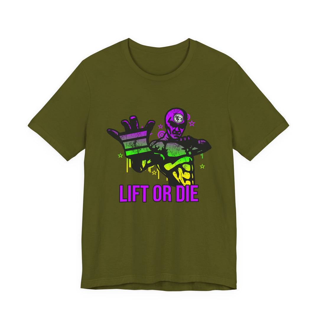 GRIP MASTER MAC PURPLE YELLOW GREEN FADE /LIFT OR DIE