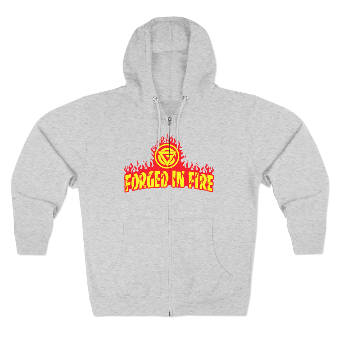 CG SGL SKULL BELL RED GOLD/LIFT OR DIE ZIP UP