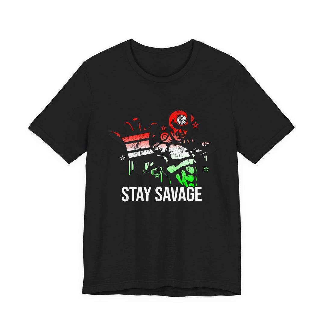 GRIP MASTER MAC RED WHITE GREEN FADE /STAY SAVAGE