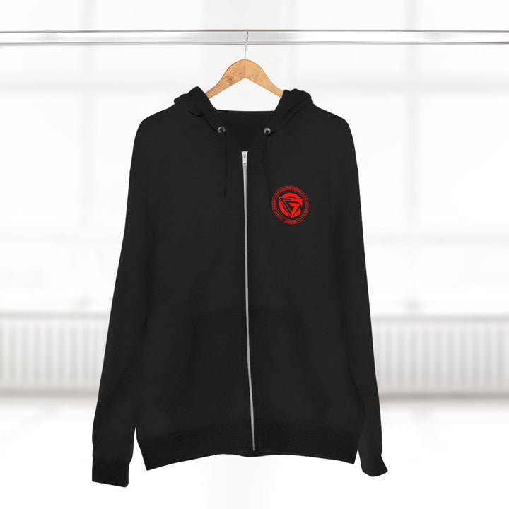 CG OUTLAW RED BLACK /THE QUIK & THE DEAD ZIP UP