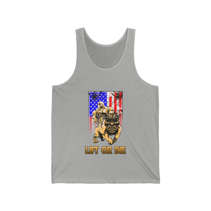 ANGRY DOG SAND FLAG TANK /LIFT OR DIE