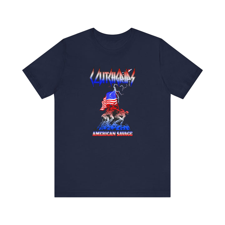 CG PATRIOT FREEDOM SHIRT RED WHITE BLUE FADE /AMERICAN SAVAGE