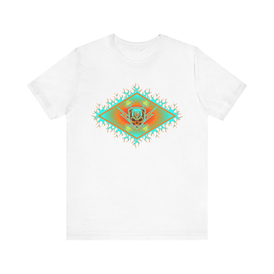CG DIAMOND SKULLATOR MIAMI AQUA ORANGE DBL BELL