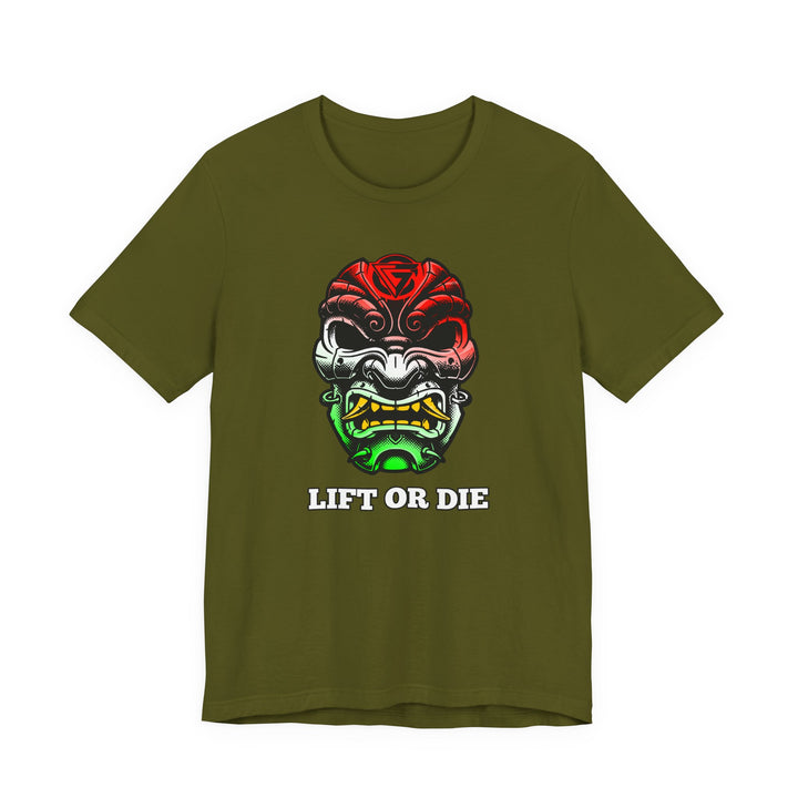 SAMURAI MAC RED WHITE GREEN FADE /LIFT OR DIE