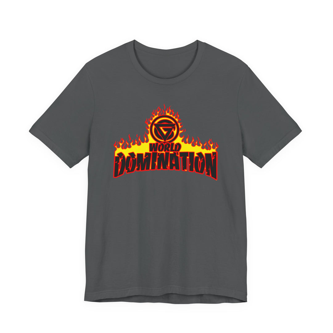 CG RED BLACK YELLOW WORLD DOMINATION