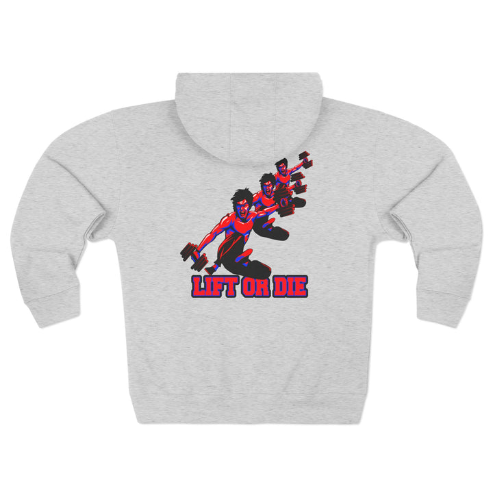 CG LIFT KICK RED BLUE/LIFT OR DIE ZIP UP