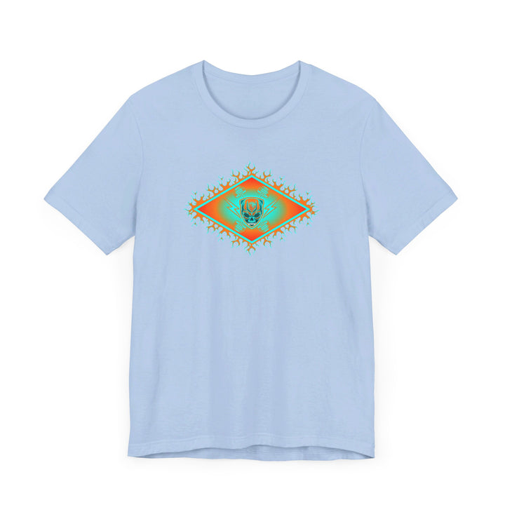 MIAMI AQUA ORANGE DIAMOND SKULLATOR DOUBLE BELL