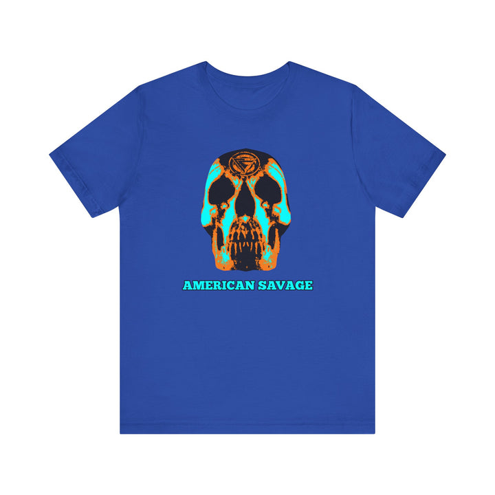 SKULLATOR MIAMI AQUA ORANGE /AMERICAN SAVAGE
