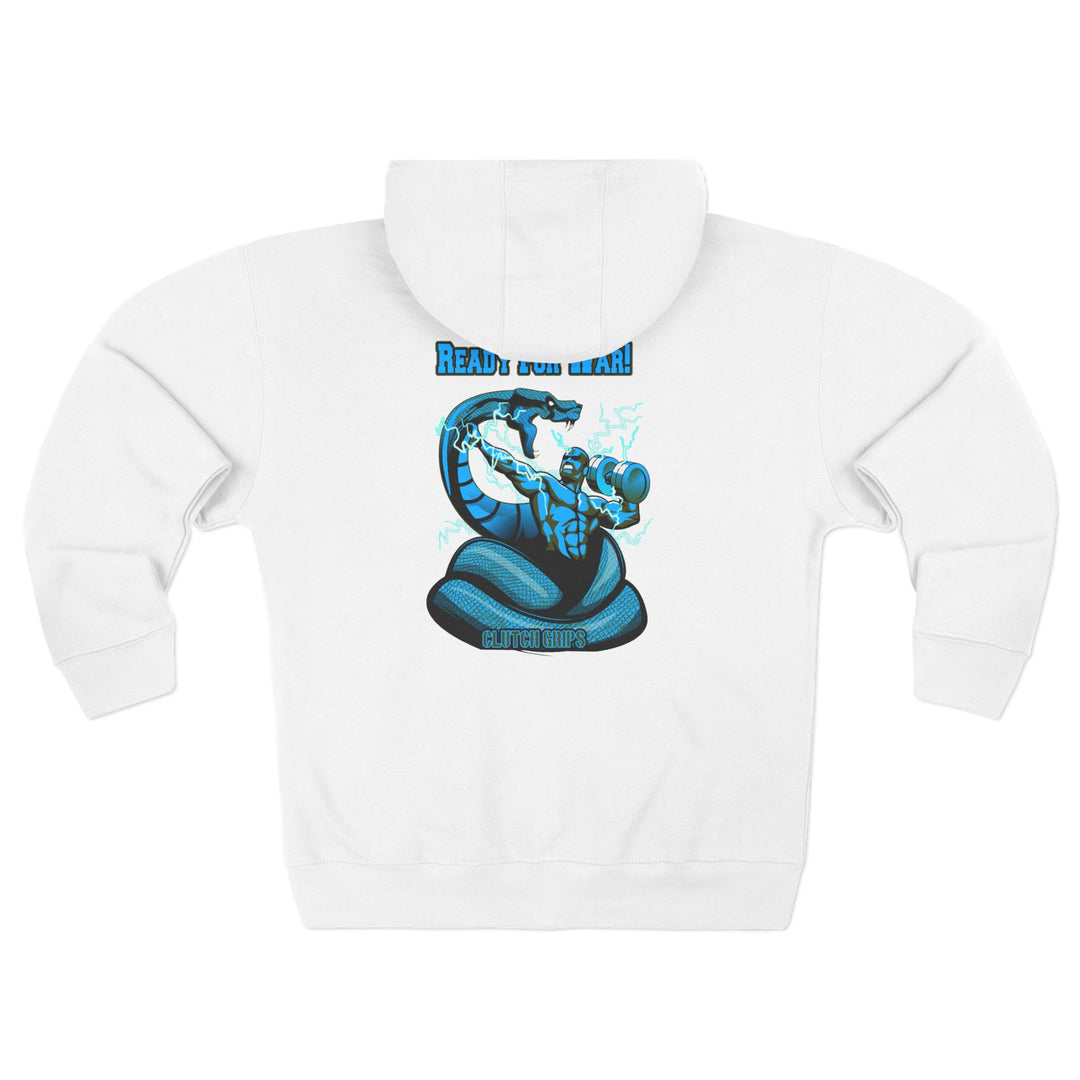 MAC VS SNAKE BLUE/READY FOR WAR ZIP UP