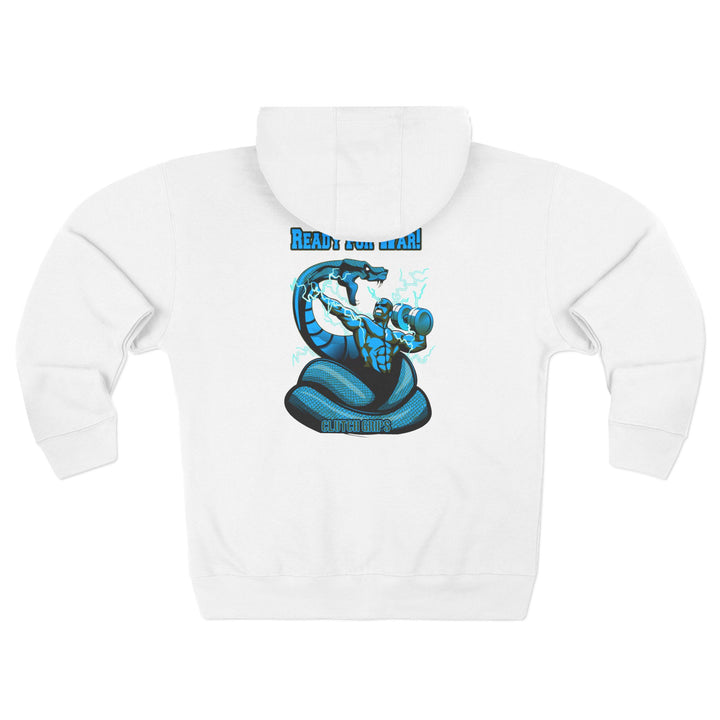 MAC VS SNAKE BLUE/READY FOR WAR ZIP UP